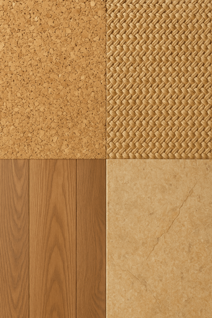 Natural & Sustainable Materials flooring